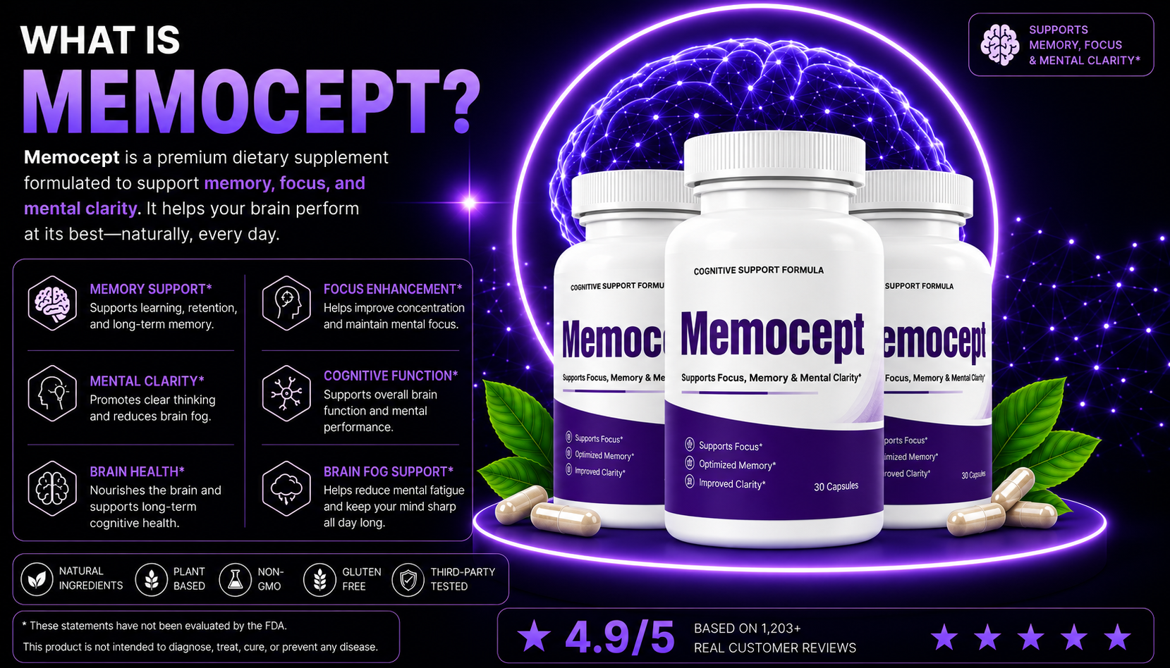 What is Memocept cognitive supplement